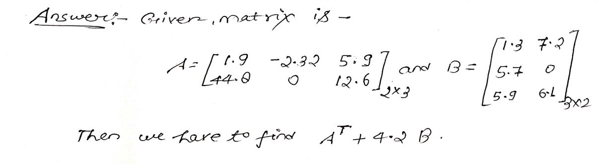 Algebra homework question answer, step 1, image 1